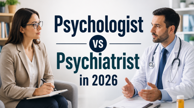 Psychologist vs Psychiatrist in 2026